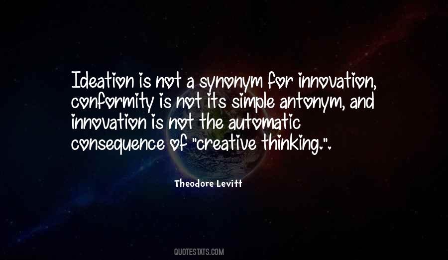 Theodore Levitt Quotes #53792