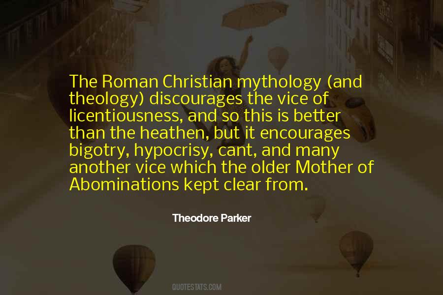 Theodore Parker Quotes #984863