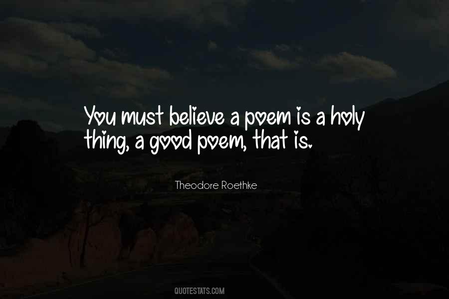 Theodore Roethke Quotes #1341007