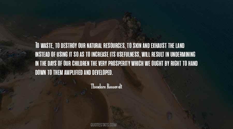 Theodore Roosevelt Quotes #1015468