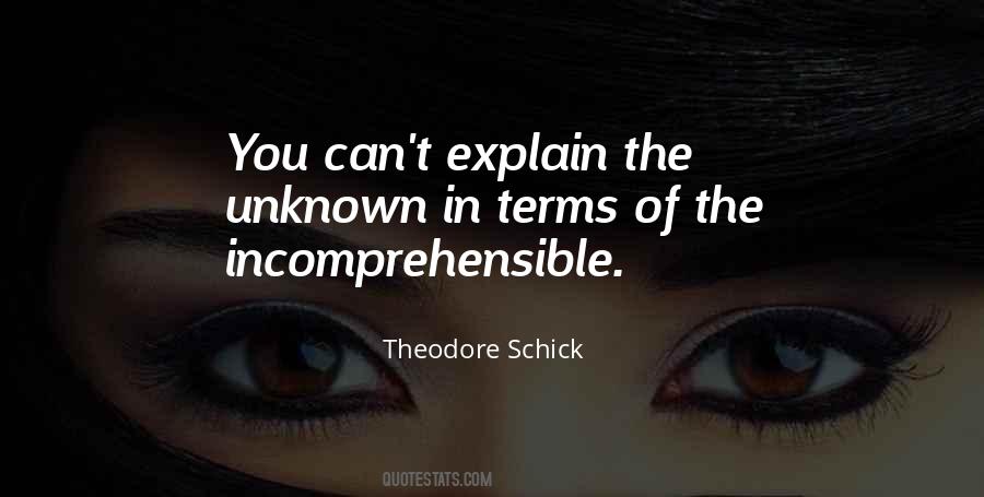 Theodore Schick Quotes #267133