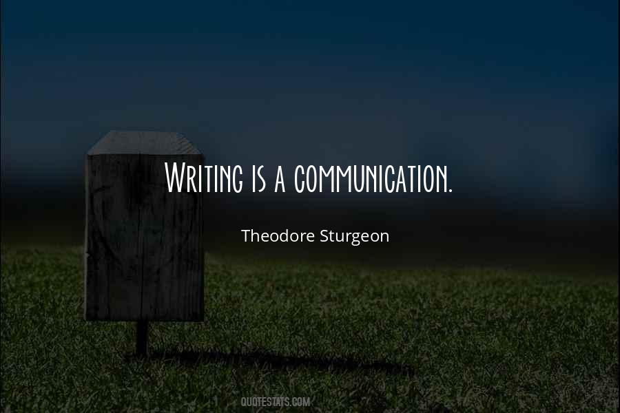 Theodore Sturgeon Quotes #1297616