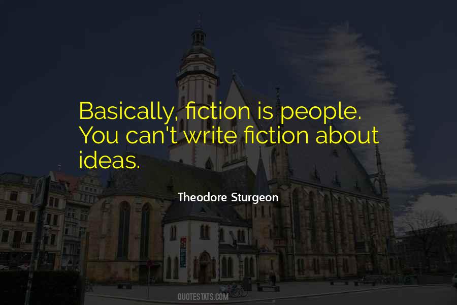 Theodore Sturgeon Quotes #178105