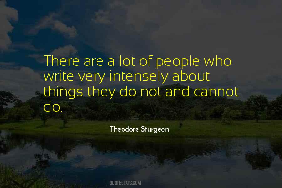 Theodore Sturgeon Quotes #79041