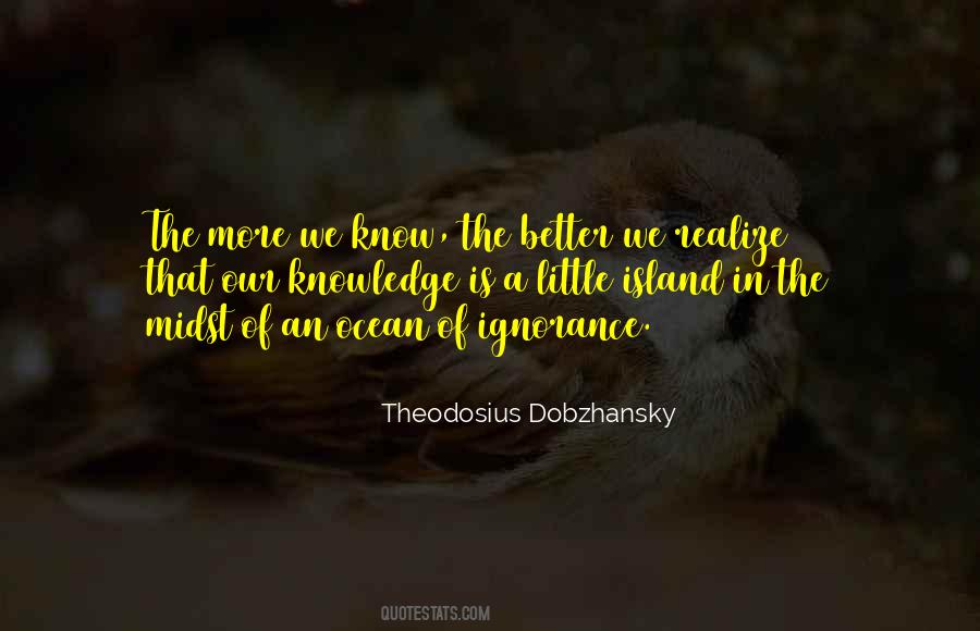 Theodosius Dobzhansky Quotes #1011506