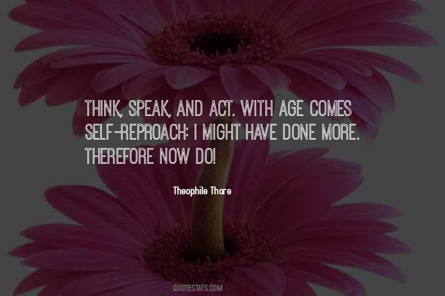 Theophile Thore Quotes #845100