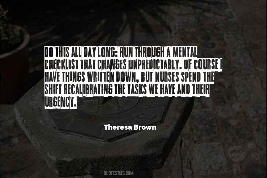 Theresa Brown Quotes #578928