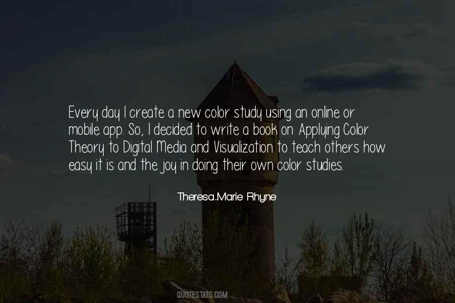 Theresa-Marie Rhyne Quotes #1481104