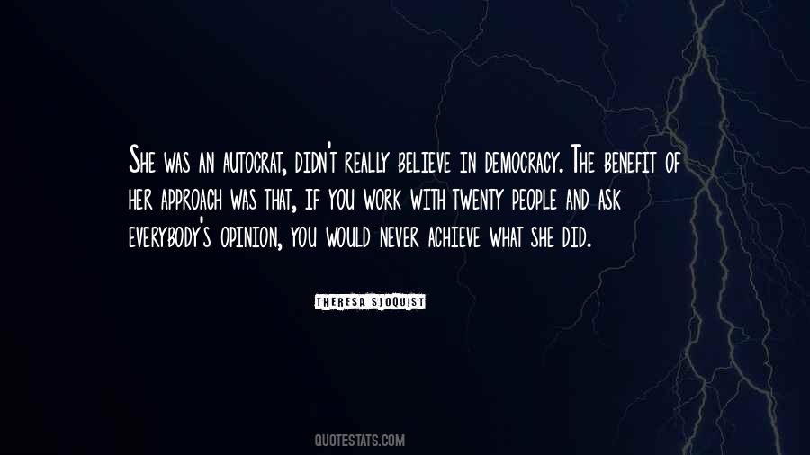 Theresa Sjoquist Quotes #1094743