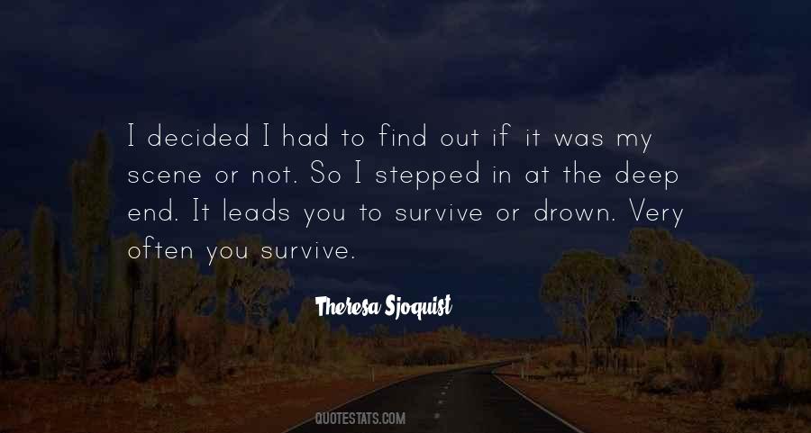 Theresa Sjoquist Quotes #312229