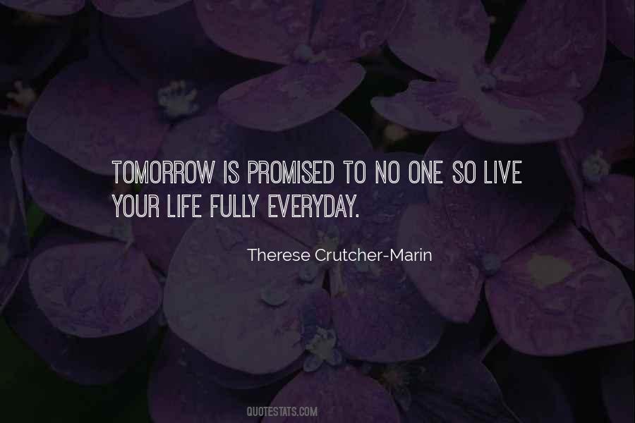 Therese Crutcher-Marin Quotes #825002