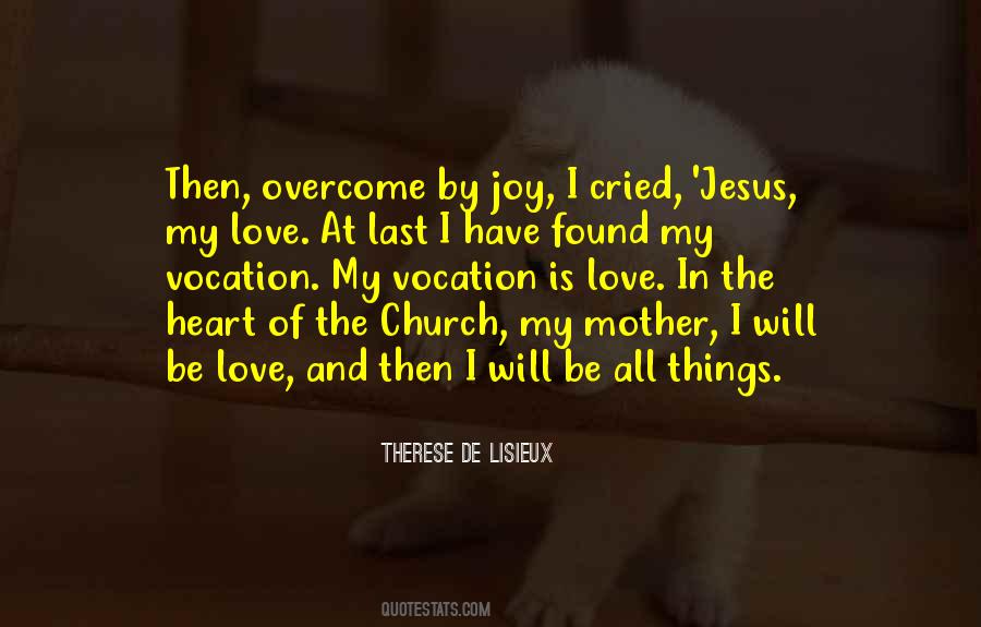 Therese De Lisieux Quotes #706497