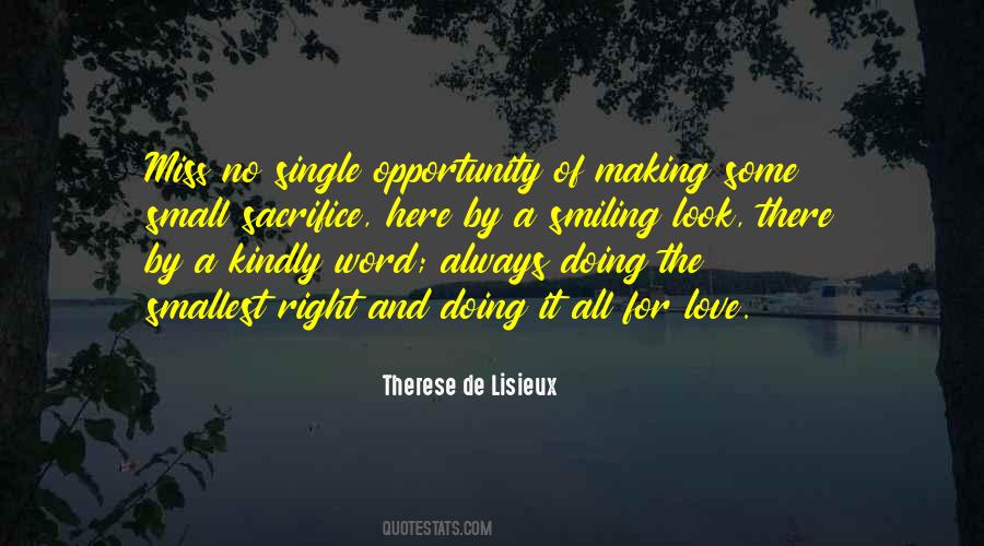 Therese De Lisieux Quotes #844925