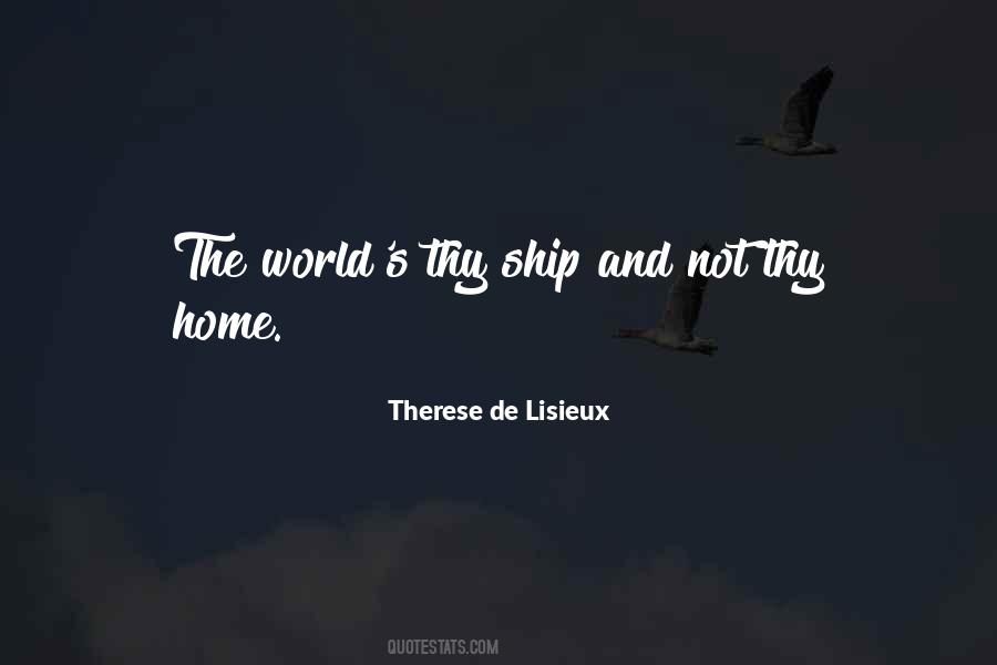 Therese De Lisieux Quotes #895608