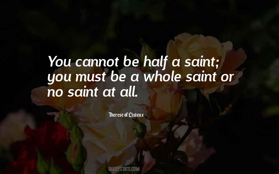 Therese Of Lisieux Quotes #1233595