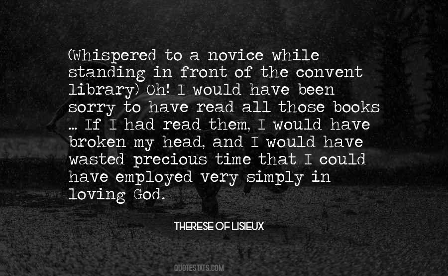 Therese Of Lisieux Quotes #1320653
