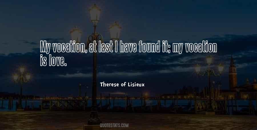 Therese Of Lisieux Quotes #212171