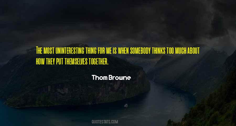 Thom Browne Quotes #433746