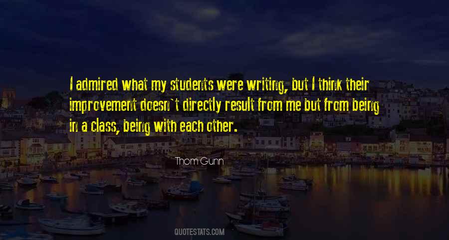 Thom Gunn Quotes #1011662