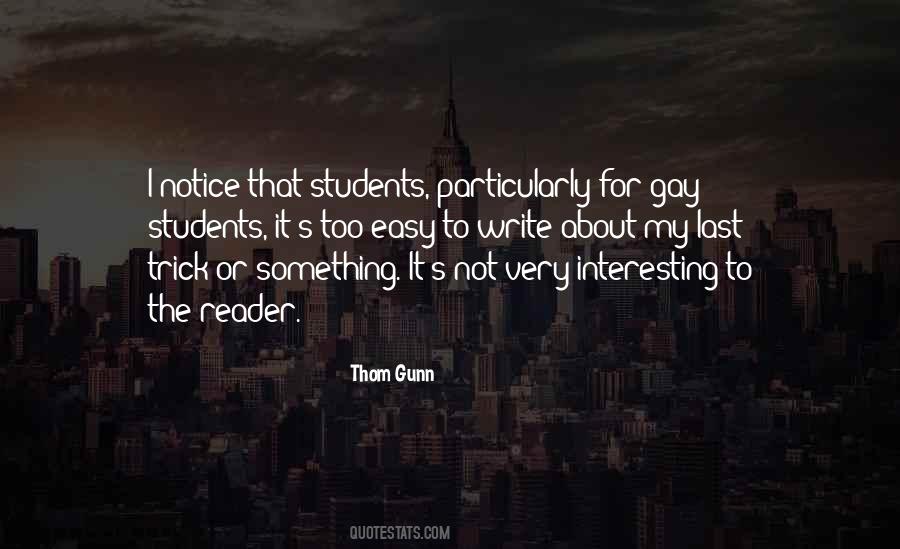 Thom Gunn Quotes #1801419