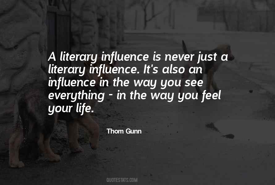 Thom Gunn Quotes #522529