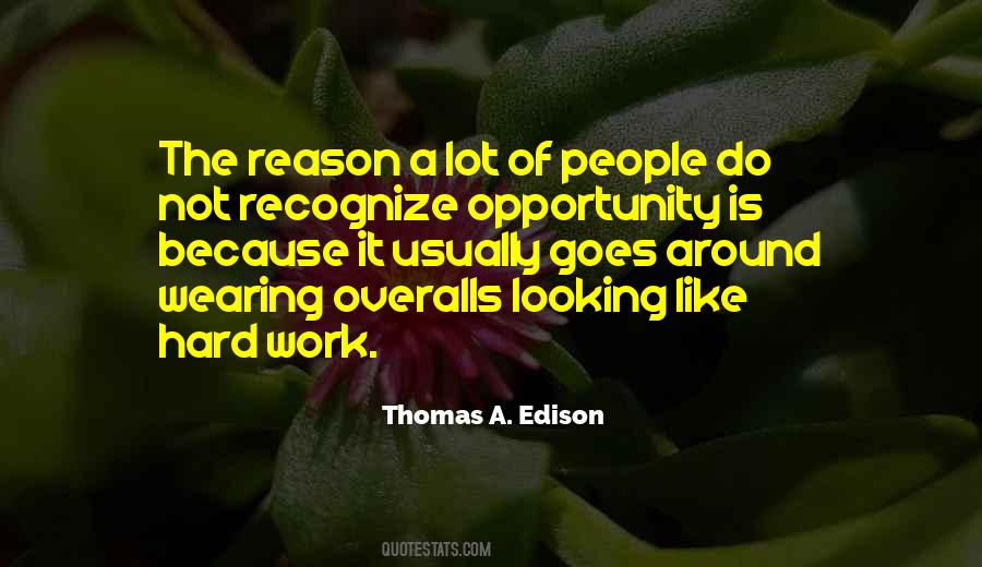 Thomas A. Edison Quotes #1067837