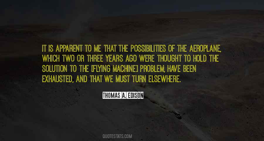 Thomas A. Edison Quotes #1470323