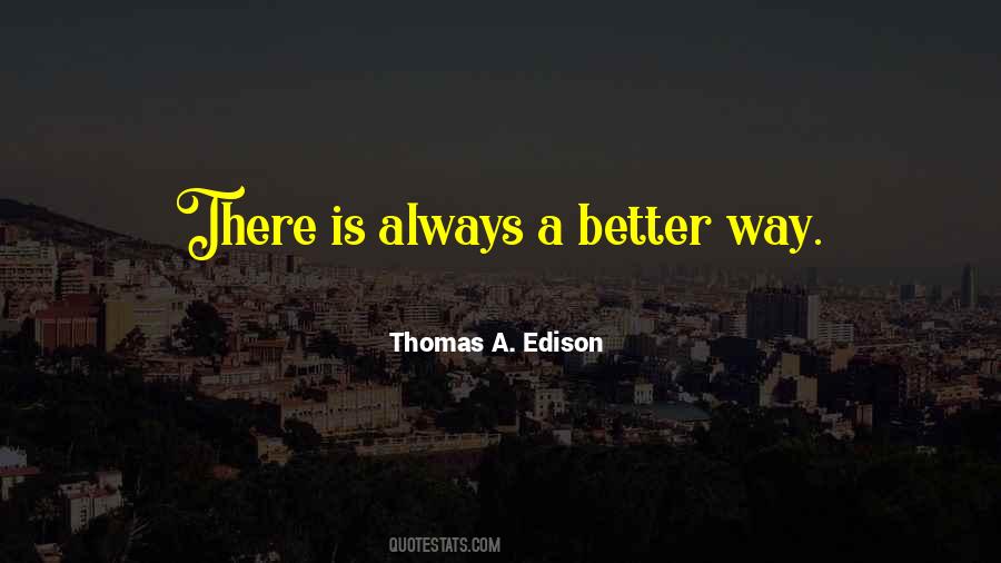 Thomas A. Edison Quotes #1725689