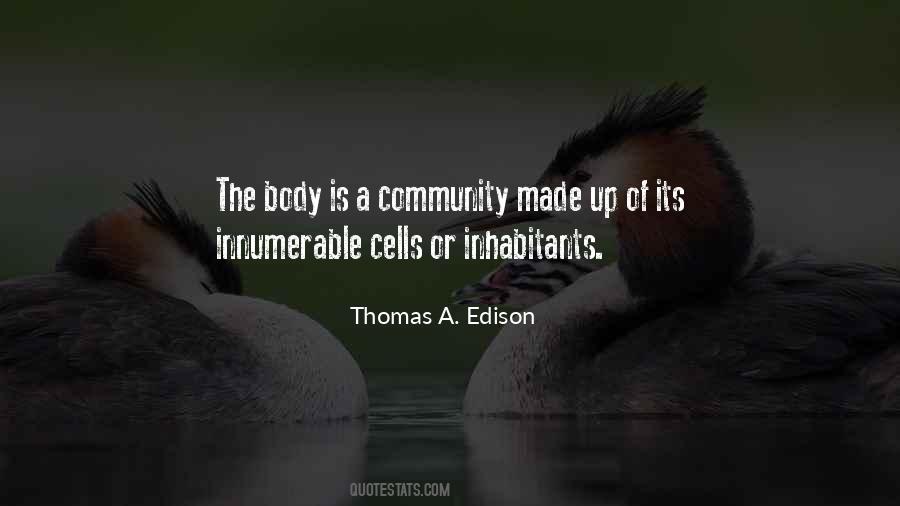 Thomas A. Edison Quotes #548484