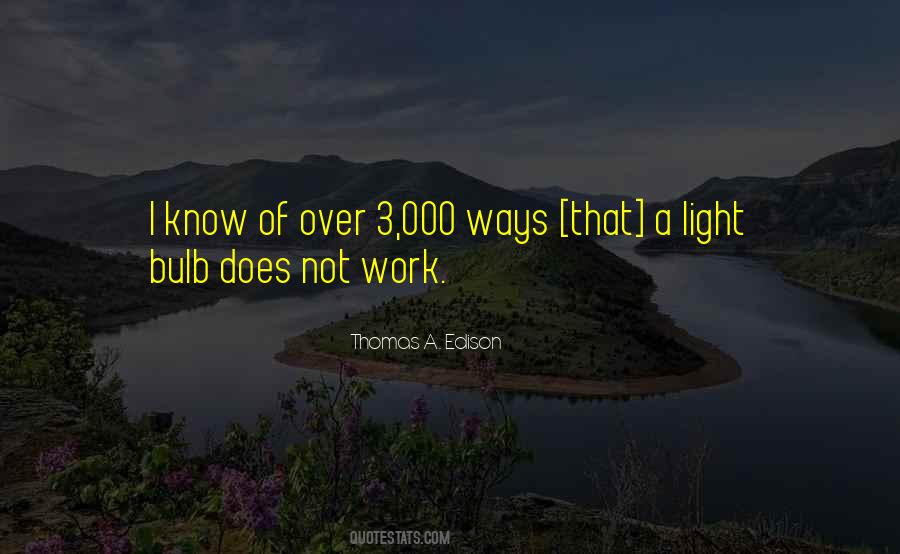 Thomas A. Edison Quotes #827781