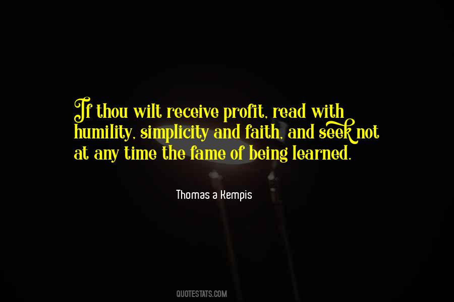 Thomas A Kempis Quotes #1485892