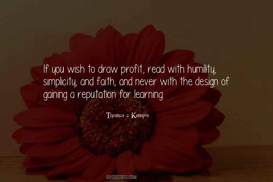 Thomas A Kempis Quotes #237185