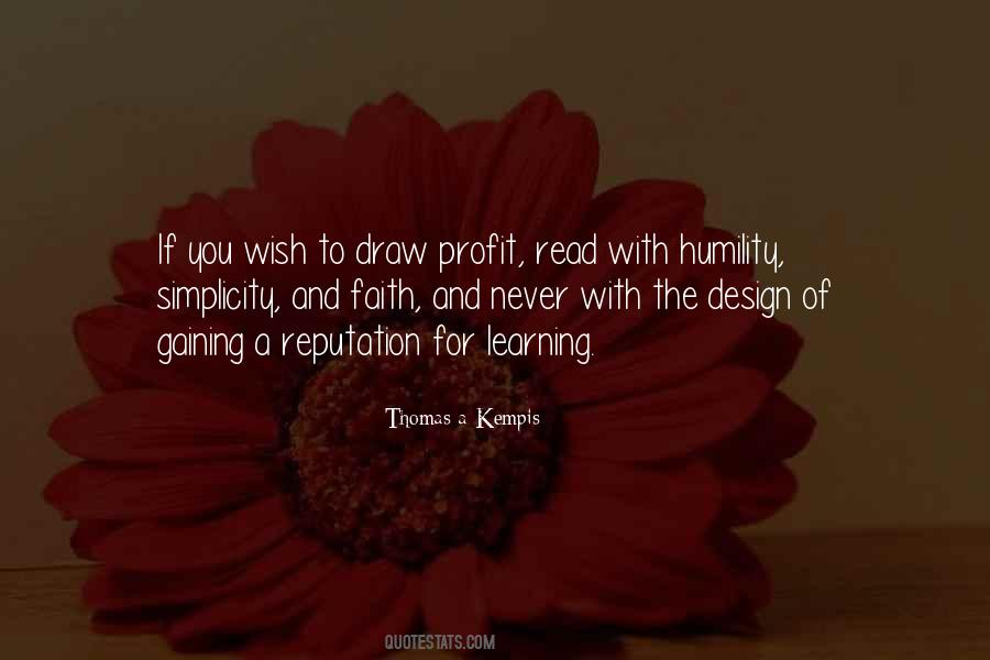 Thomas A Kempis Quotes #237185