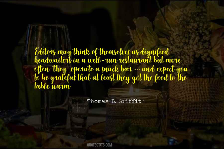 Thomas B. Griffith Quotes #1030439