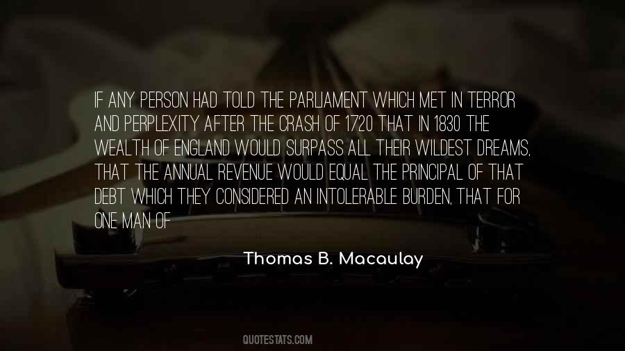 Thomas B. Macaulay Quotes #1182271