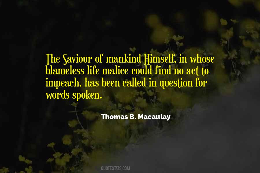 Thomas B. Macaulay Quotes #1796366