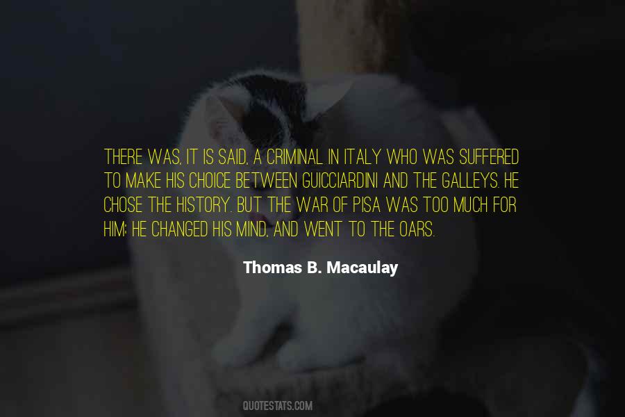 Thomas B. Macaulay Quotes #1797306