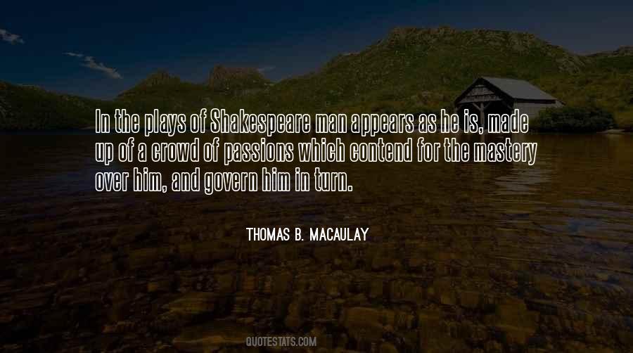 Thomas B. Macaulay Quotes #801399