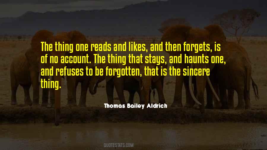 Thomas Bailey Aldrich Quotes #1061447