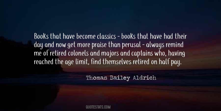 Thomas Bailey Aldrich Quotes #1527866