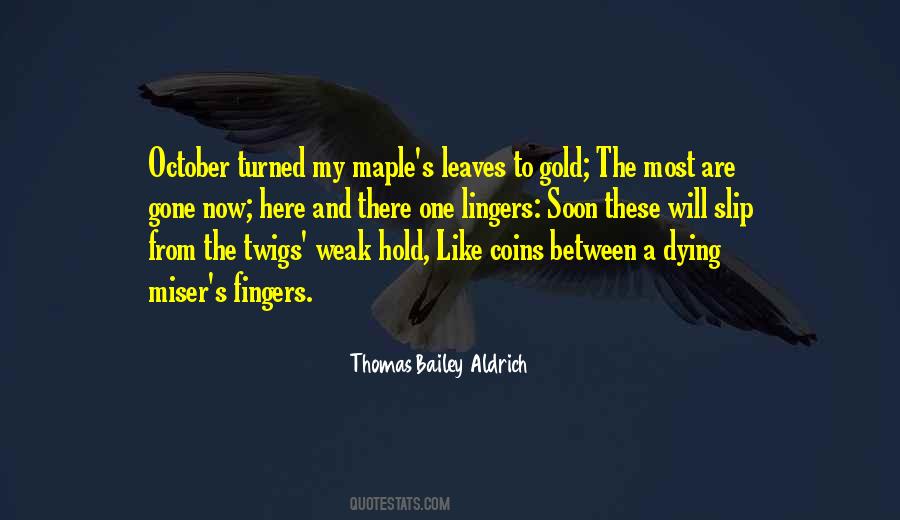 Thomas Bailey Aldrich Quotes #1541363