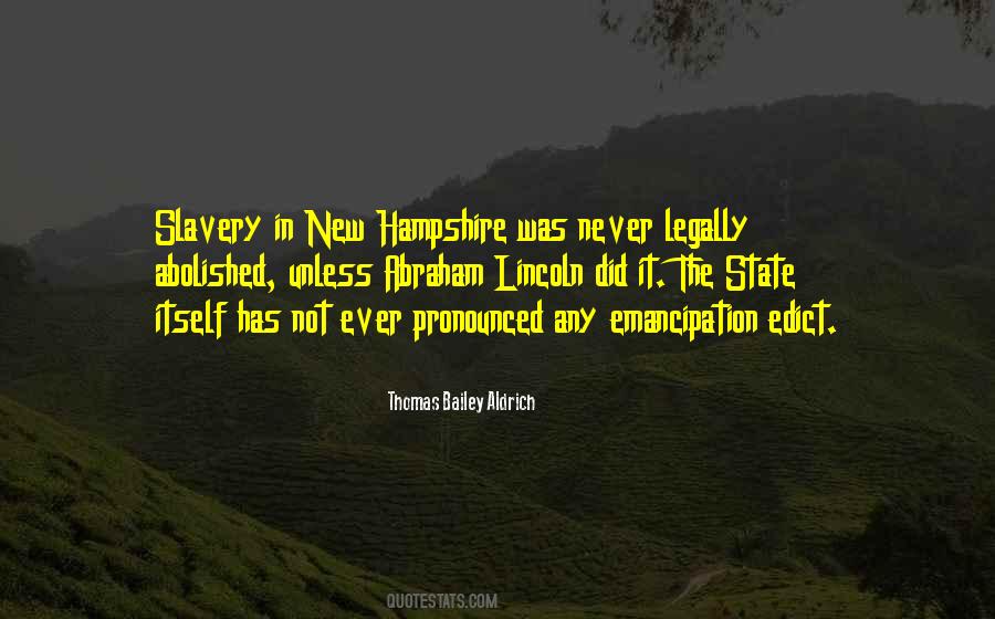Thomas Bailey Aldrich Quotes #1678411