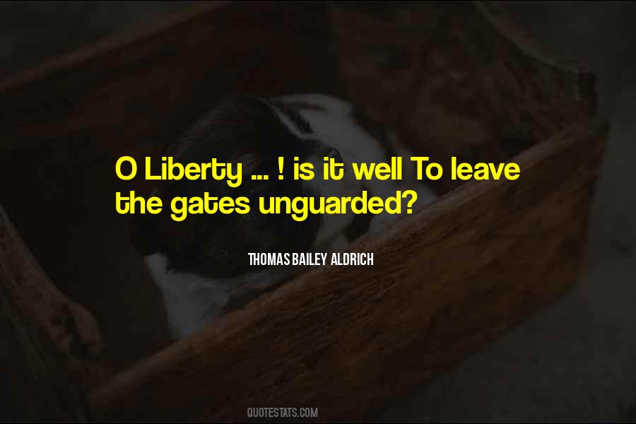 Thomas Bailey Aldrich Quotes #800087