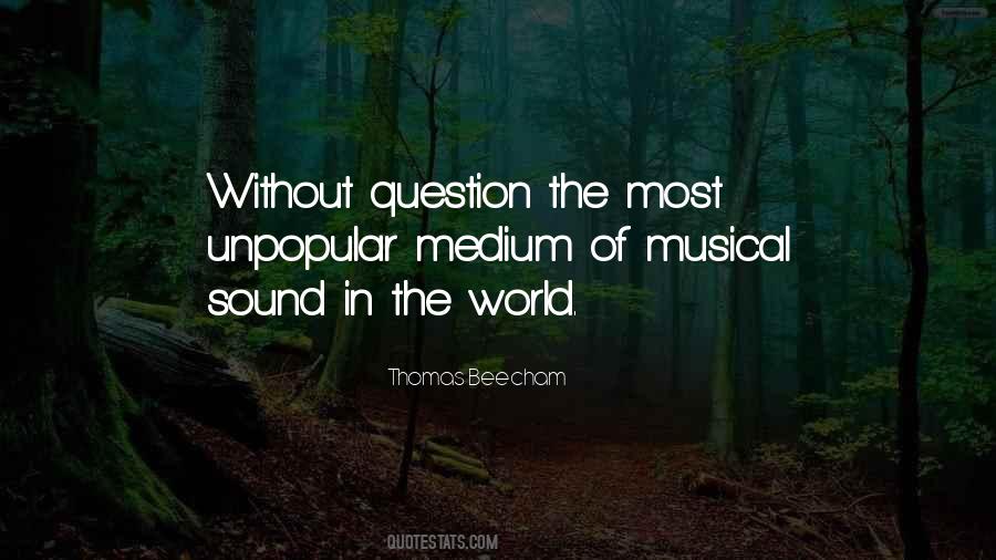 Thomas Beecham Quotes #129356