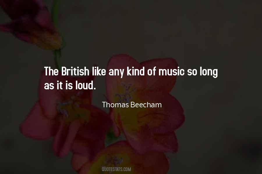 Thomas Beecham Quotes #1448970