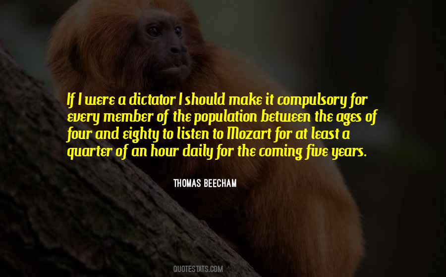Thomas Beecham Quotes #1814287