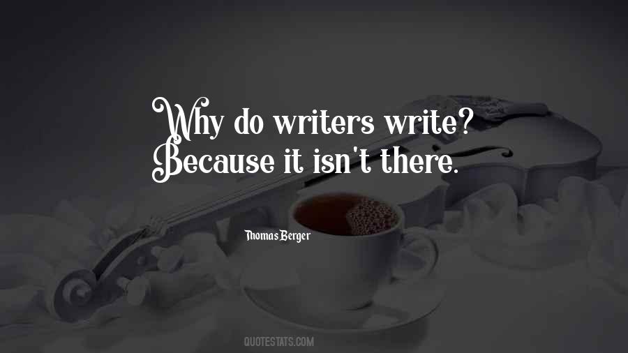 Thomas Berger Quotes #1725866