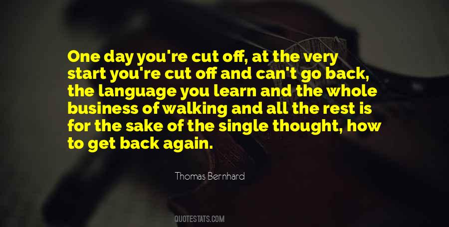 Thomas Bernhard Quotes #1086038