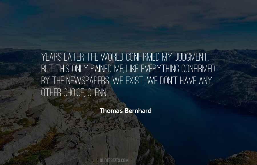 Thomas Bernhard Quotes #685073