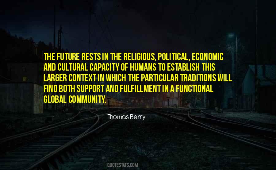 Thomas Berry Quotes #1508335